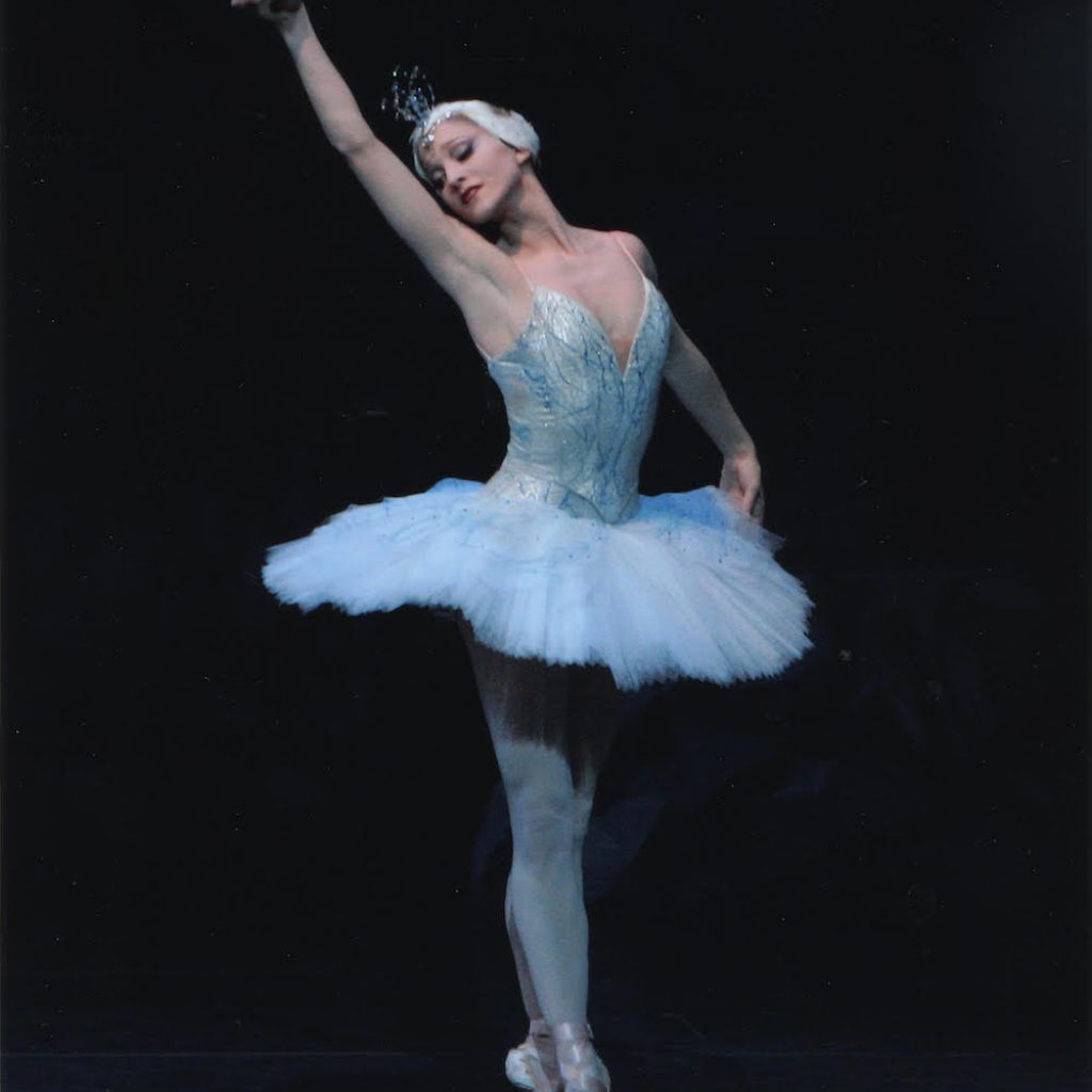 New York City Ballet Principal Ashley Bouder in 'Swan Lake'. Photo by Paul Kolnik.