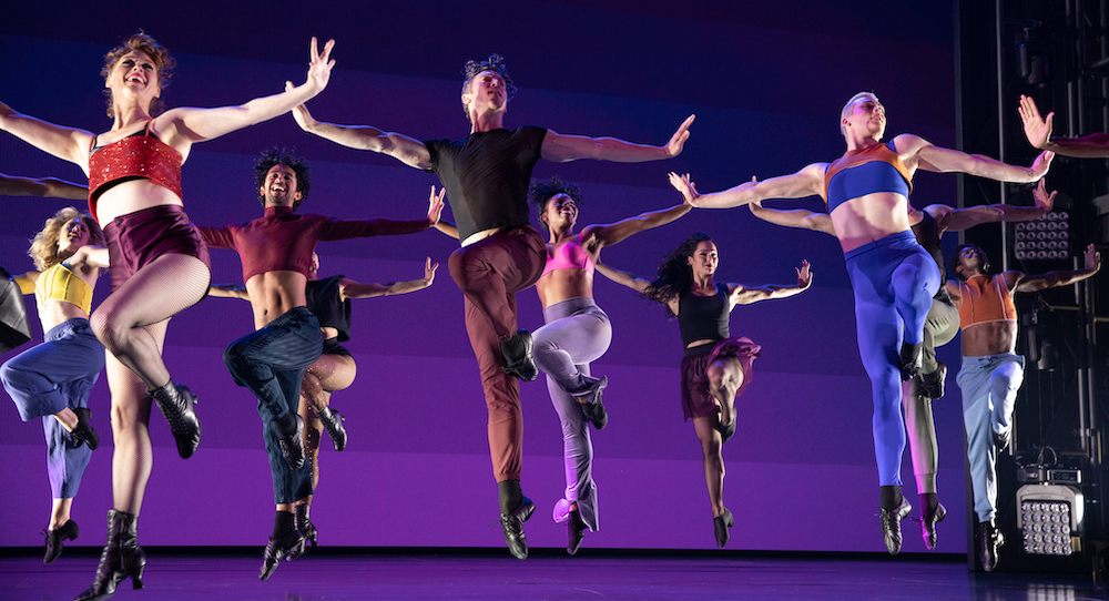 The cast of 'Bob Fosse's DANCIN''. Photo by Julieta Cervantes.