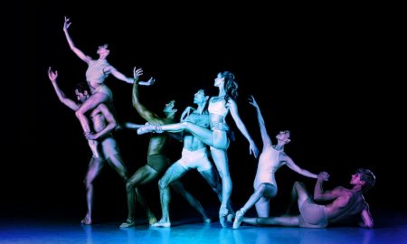 Miami City Ballet dancers. Photo by Chris Lockerman, design direction by Ron Roberts.