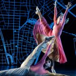 Jacob Guzman and Mattie Love in Bob Fosse's 'DANCIN'' at The Music Box Theatre. Photo by Julieta Cervantes.