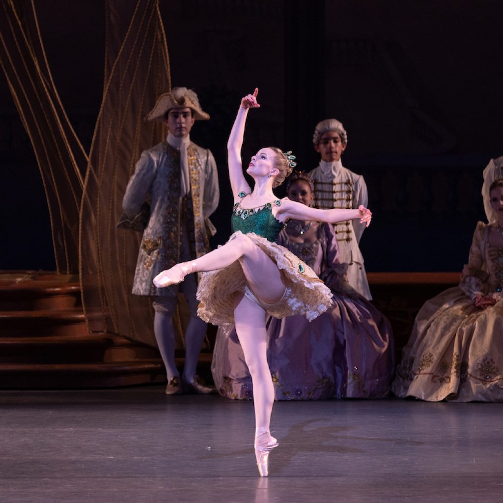 Olivia MacKinnon in Peter Martins' 'The Sleeping Beauty'. Photo by Rosalie O'Connor.