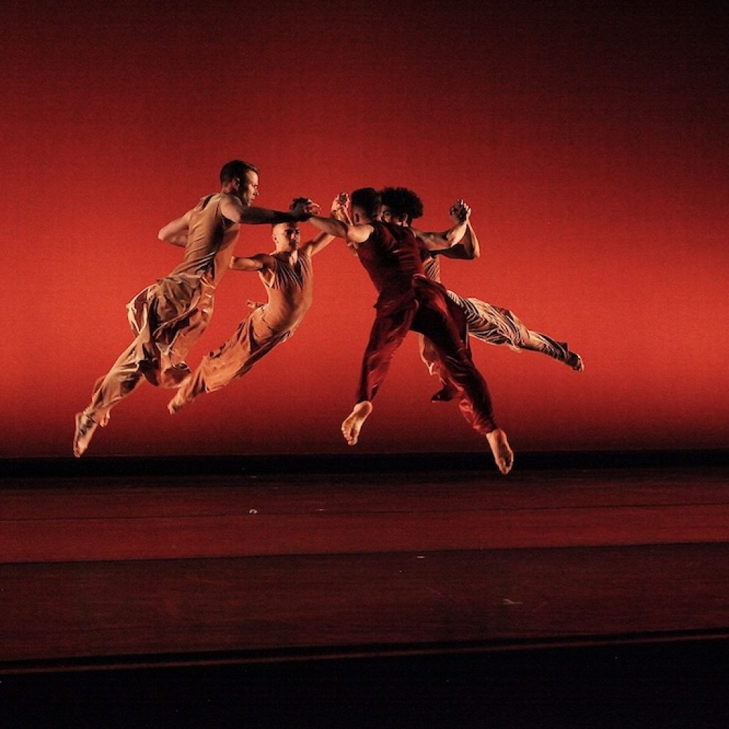 Parsons Dance in 'Swing Shift'. Photo by Todd Burnsed.