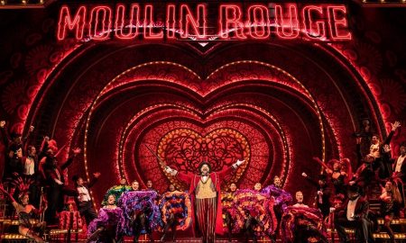 The cast of the North American Tour of 'Moulin Rouge! The Musical'. Photo by Matthew Murphy for MurphyMade.