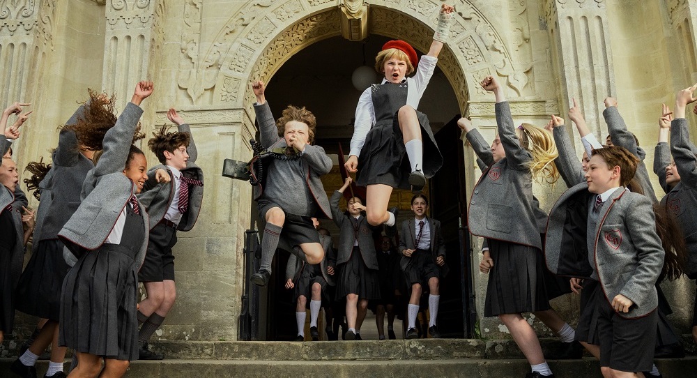 'Matilda the Musical'. Photo by Dan Smith/Netflix.