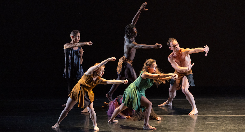 Mark Morris Dance Group in 'Grand Duo' at the Joyce Theater. Photo by Danica Paulos.