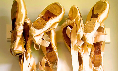 Pointe shoes. Photo courtesy of Mary Carpenter.