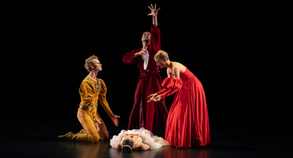 Ballet RI in José Limón's 'The Moor's Pavane'. Photo by Dylan Giles.