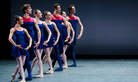 Boston Ballet in My'Kal Stromile's 'Form and Gesture'. Photo by Theik Smith, courtesy of Boston Ballet.