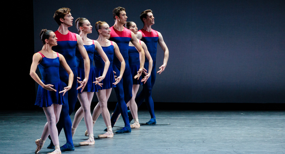 Boston Ballet in My'Kal Stromile's 'Form and Gesture'. Photo by Theik Smith, courtesy of Boston Ballet.