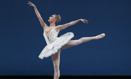 Sara Mearns of NYCB in George Balanchine's 'Symphony in C'. Photo by Erin Baiano.
