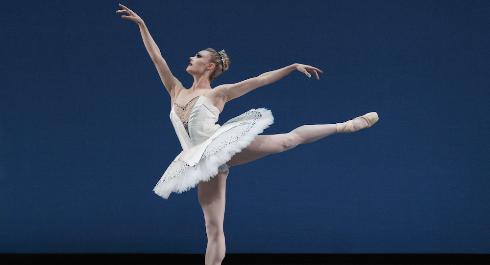Sara Mearns of NYCB in George Balanchine's 'Symphony in C'. Photo by Erin Baiano.