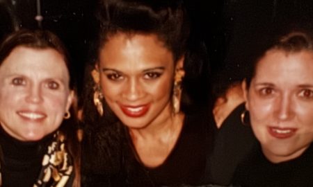 Ann Reinking, Wendy Edmead and Debra McWaters at the Tampa Bay Performing Arts Center. Photo courtesy of McWaters.