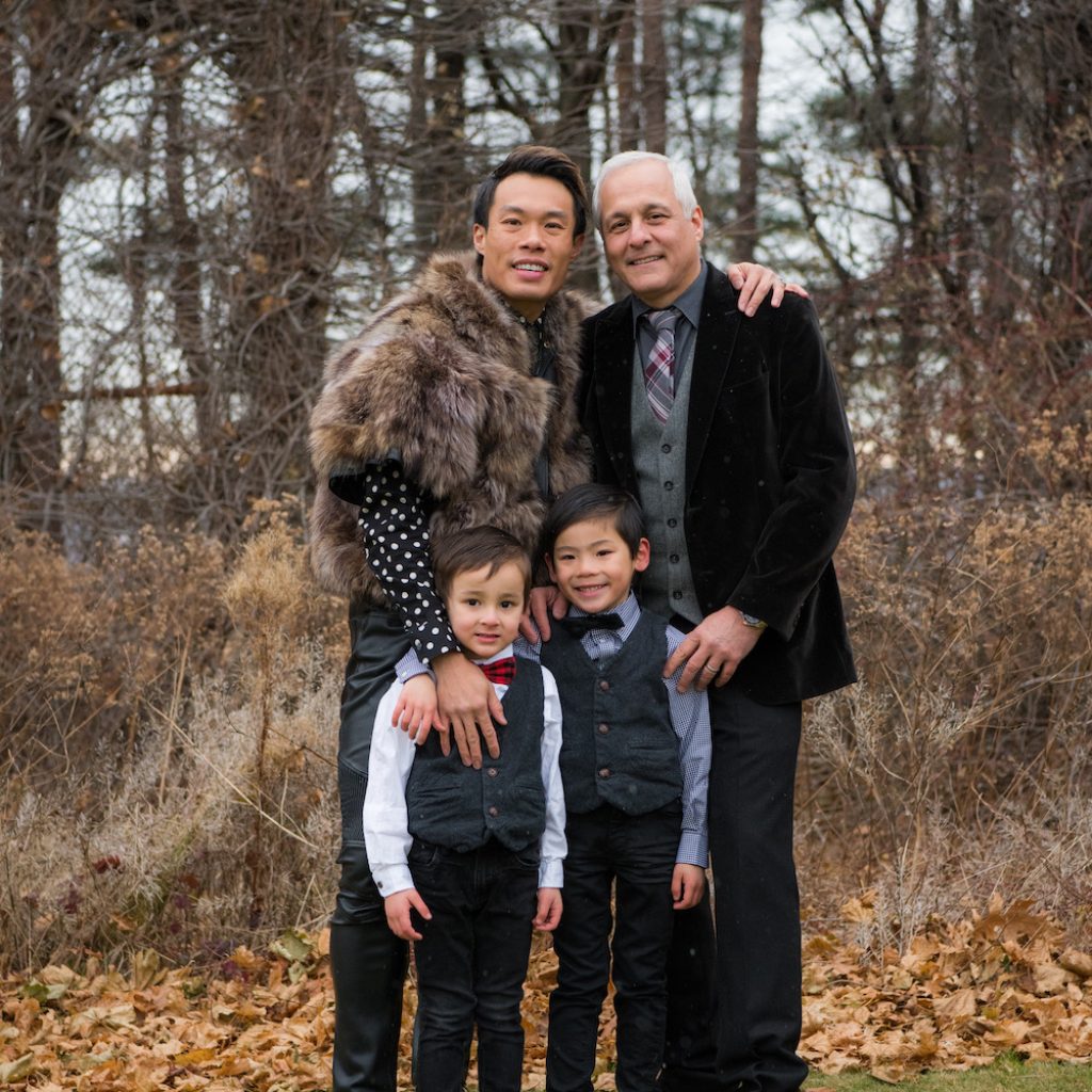 John Lam with family. Photo courtesy of Lam.