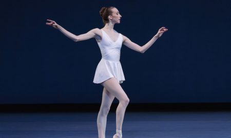 New York City Ballet's Christina Clark in George Balanchine's 'Haieff Divertimento'. Photo by Erin Baiano.