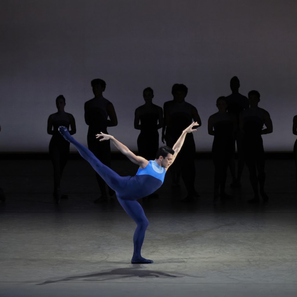 New York City Ballet's Gilbert Bolden III in Alysa Pires' 'Standard Deviation'. Photo by Erin Baiano.