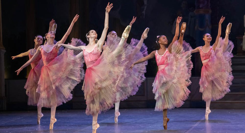 Boston Ballet in 'Mikko Nissinen's The Nutcracker'. Photo by Brooke Trisolini, courtesy of Boston Ballet.