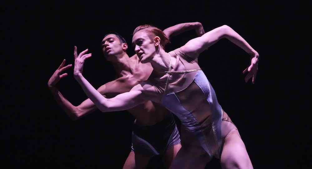 Complexions Contemporary Ballet in Dwight Rhoden's 'Ballad Unto'. Photo by Steven Pisano.