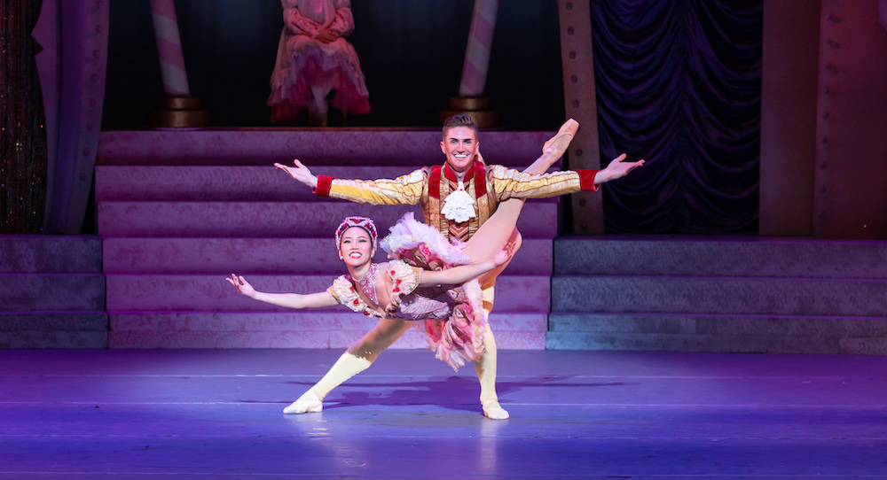 Nashville Ballet Company Dancers Lily Saito and Nicolas Scheuer. Photo by Karyn Kipley.