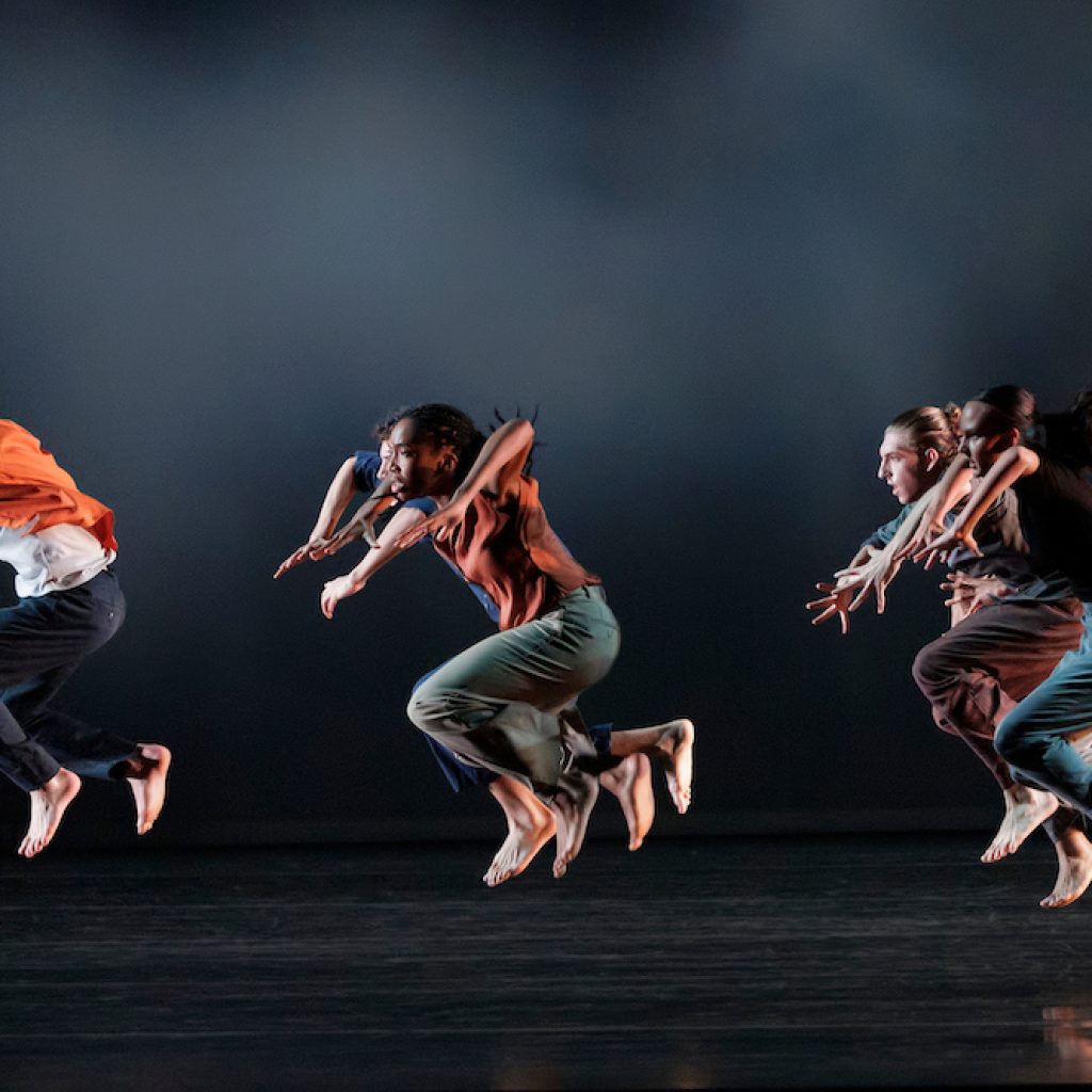 The Juilliard Dance Division in Camille A. Brown's 'City of Rain', as part of 'Spring Dances 2023'. Photo by Erin Baiano.