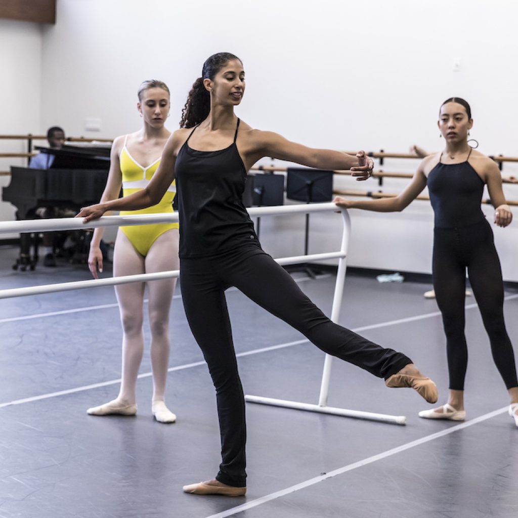 Alicia Graf Mack teaching during Juilliard's Summer Dance Intensive. Photo courtesy of The Juilliard School.