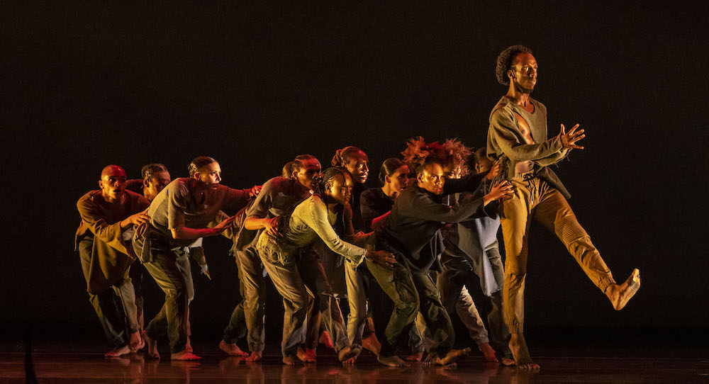 Deeply Rooted Dance Theater in 'Madonna Anno Domini'. Photo by Todd Rosenberg.