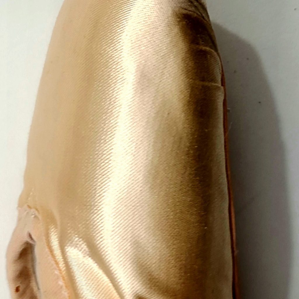 Pointe shoe tip. Photo courtesy of Dancewithmary NYC.