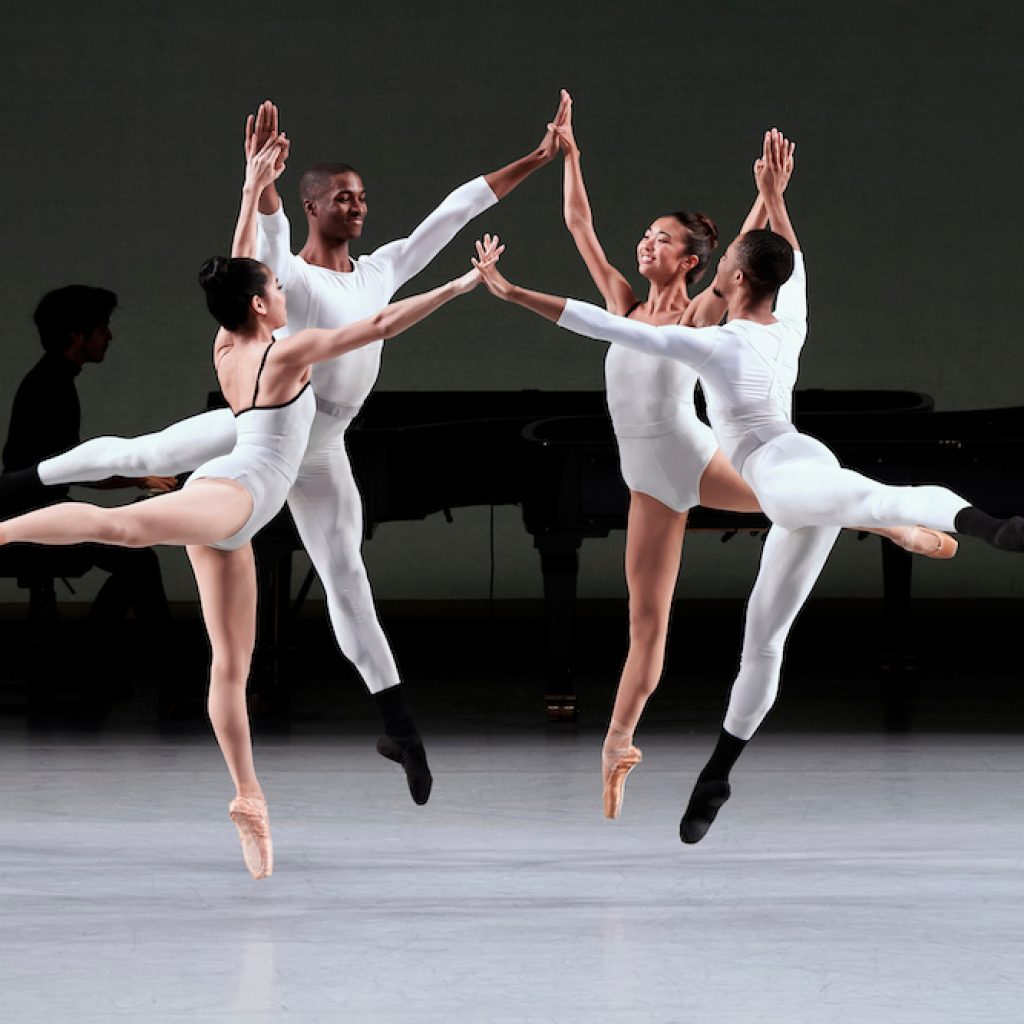 The Juilliard Dance Division in Justin Peck's 'In Creases' as part of 'Spring Dances 2023'. Photo by Erin Baiano.