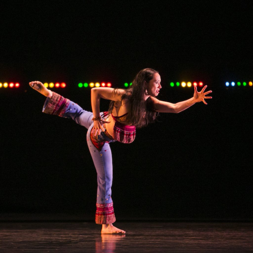 Christina Lynch Markham in Paul Taylor's 'Changes'. Photo by Whitney Browne.