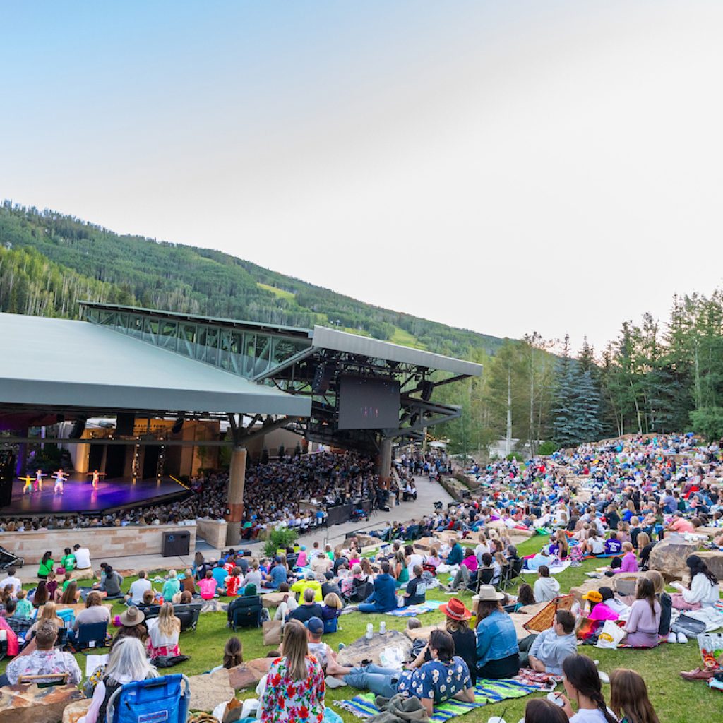 The Vail Dance Festival at the Gerald R. Ford Amphitheater in Vail Colorado. Photo by Chris Kendig, 2023.