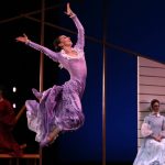 Anne Souder (front) and Martha Graham Dance Company in 'Appalachian Spring'. Photo by Melissa Sherwood.