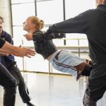 Rehearsal for Celia Rowlson-Hall's 'SISSY'. Photo by Lydia Murray.