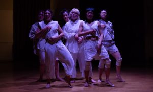 'Cassie Wang's 'The Head is Not the Star of the Body'. Photo by Olivia Moon Photography.