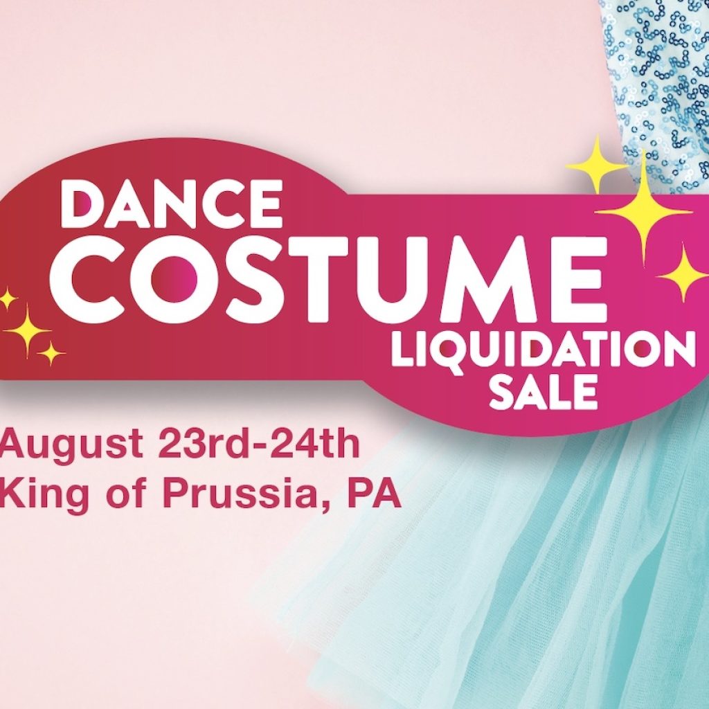 Dance Costume Liquidation Sale.