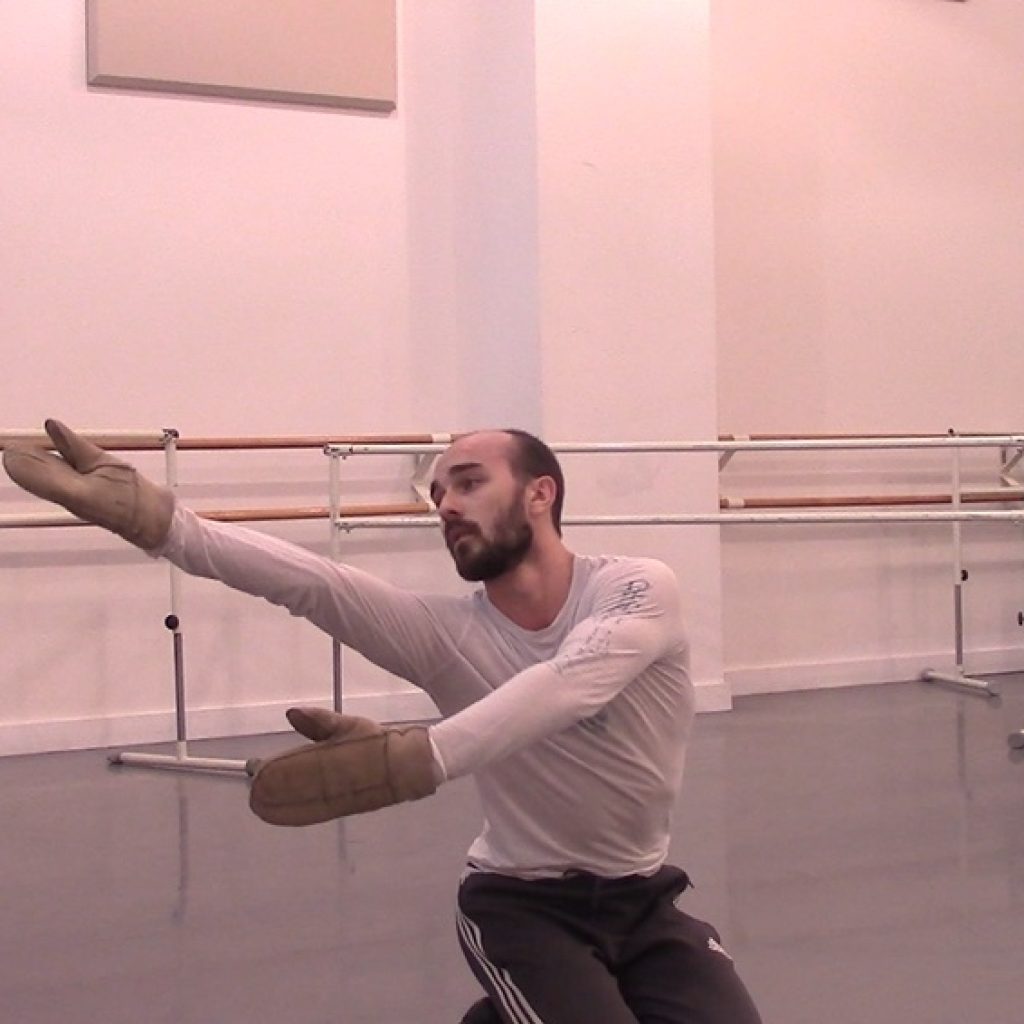 Nicholas Fokine rehearsing 'Petrouchka'. Photo courtesy of the Fokine Archive Estate.