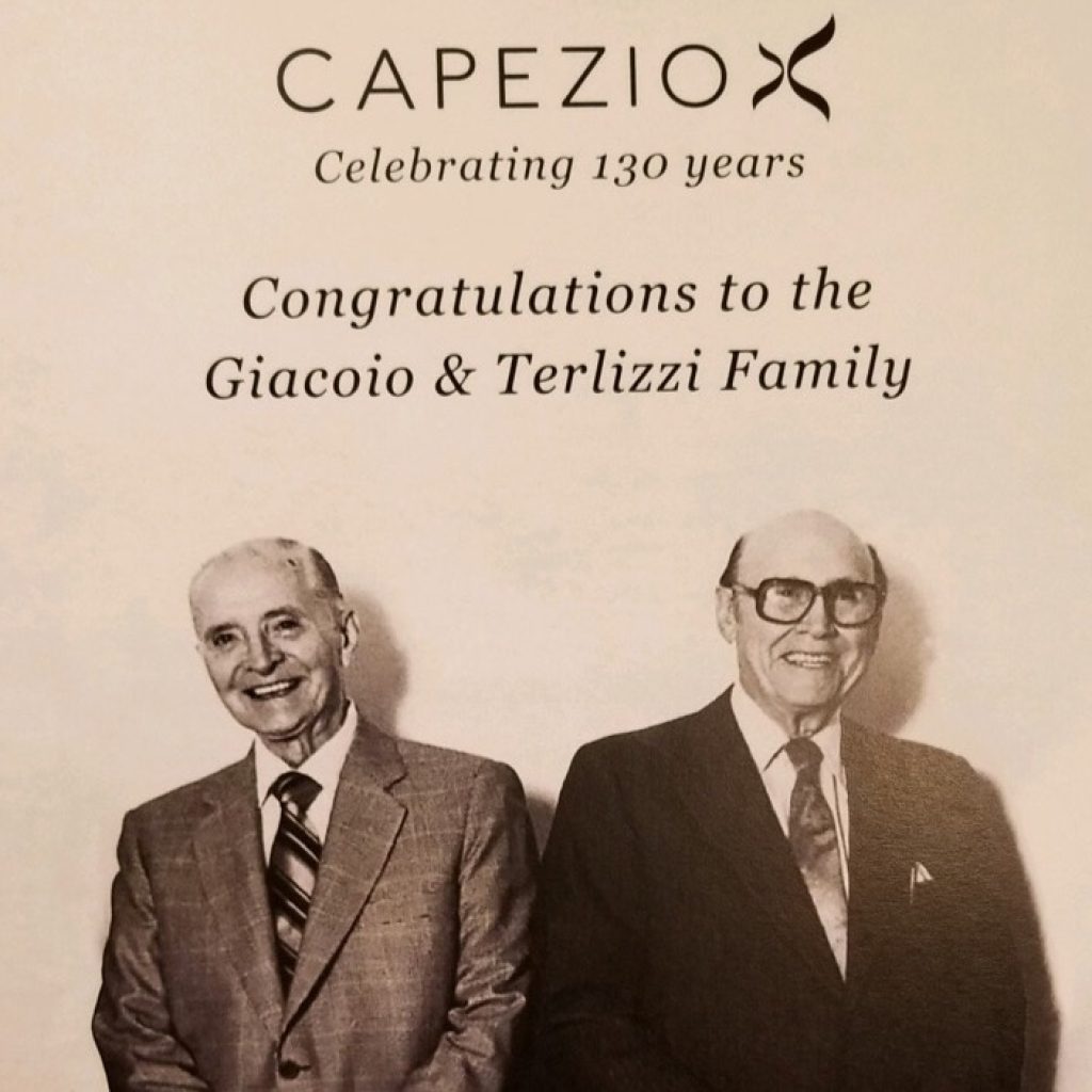 Frank Giacoio and Nicholas Terlizzi. Photo courtesy of Capezio.