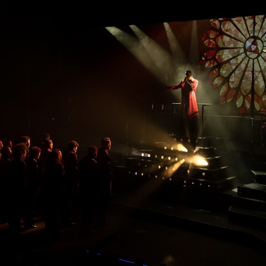 'Revolution: A Celebration of Prince' on the Norwegian Aqua. Photo courtesy of Norwegian Cruise Line Holdings.