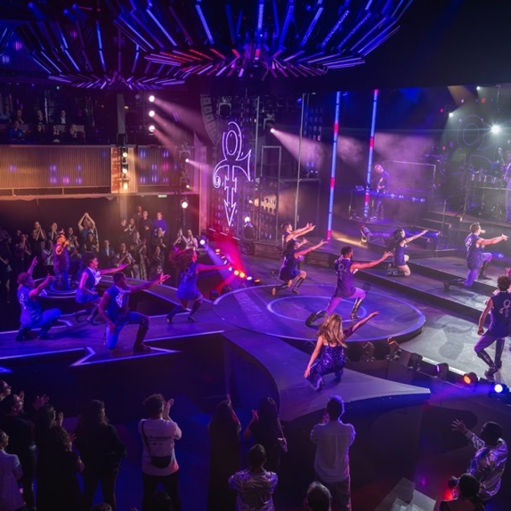 'Revolution: A Celebration of Prince' on the Norwegian Aqua. Photo courtesy of Norwegian Cruise Line Holdings.