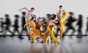 Smuin Contemporary Ballet artists Yuri Rogers, Gabrielle Collins, Dominic Barrett, Ricardo Dyer, Cassidy Isaacson and Jacopo Calvo. Photo by Keith Sutter.