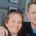Valia Seiskaya with Mikhail Baryshnikov. Photo courtesy of Seiskaya.