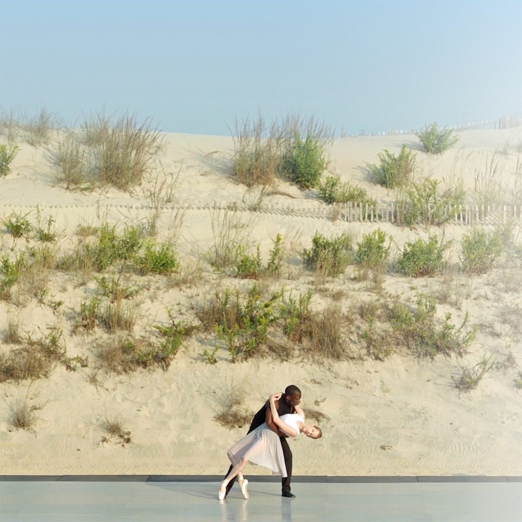 Continuum Contemporary Ballet at the Ballet on the Beach Dance Festival.
