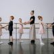 ballet dancers standing in the room