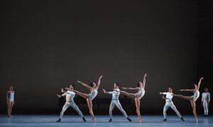 Atlanta Ballet dancers in Justin Peck's 'In Creases'. Photo by Kim Kenney.