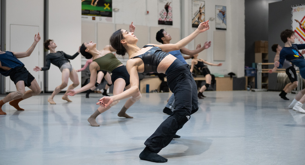 BalletX in rehearsal. Photo by Arian Molina Soca.