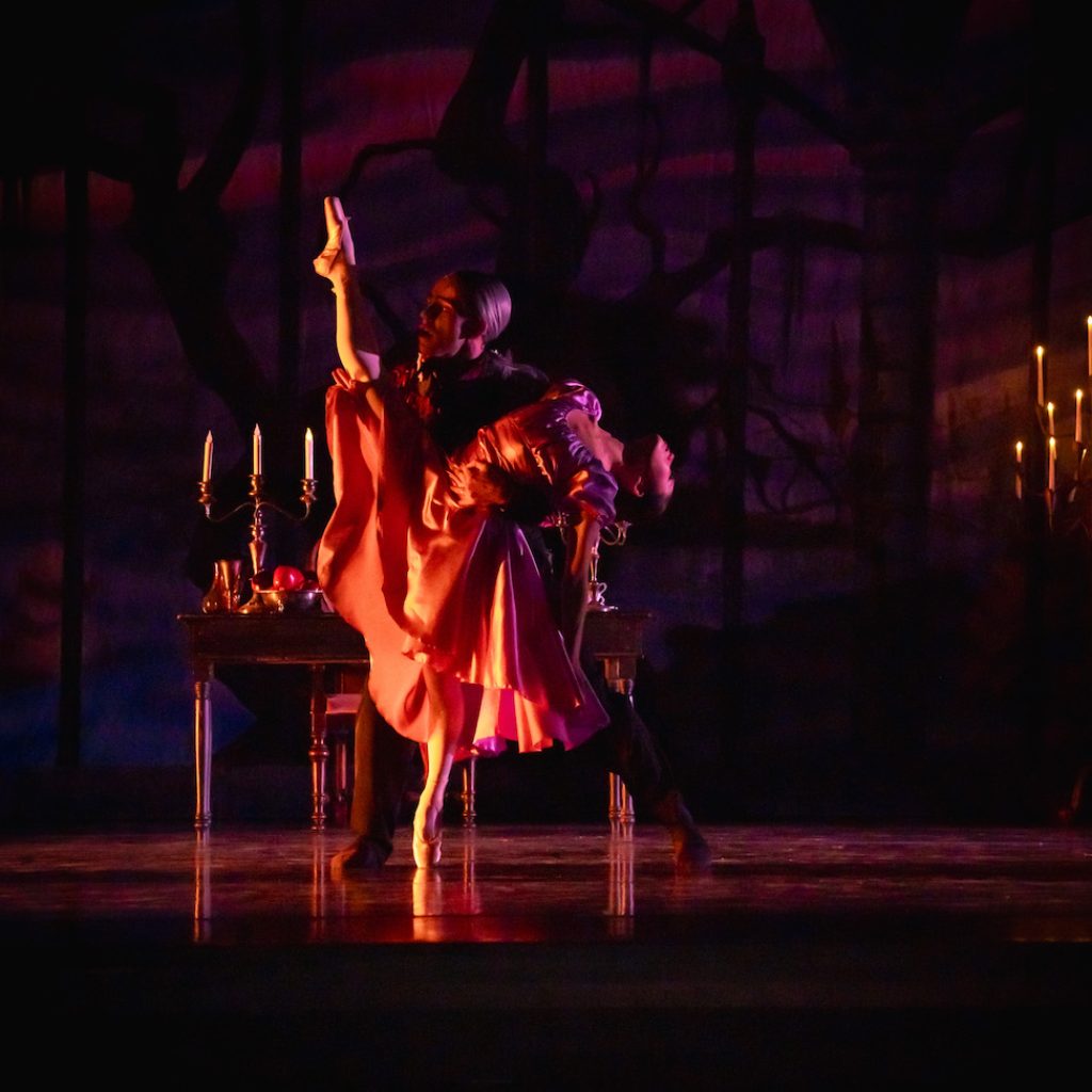 Natsuho Noguchi in Canyon Concert Ballet's 'Dracula'. Photo by Seth Pickett.
