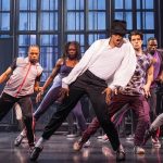 Jordan Markus as 'MJ' and the cast of the MJ First National Tour. Photo by Matthew Murphy.