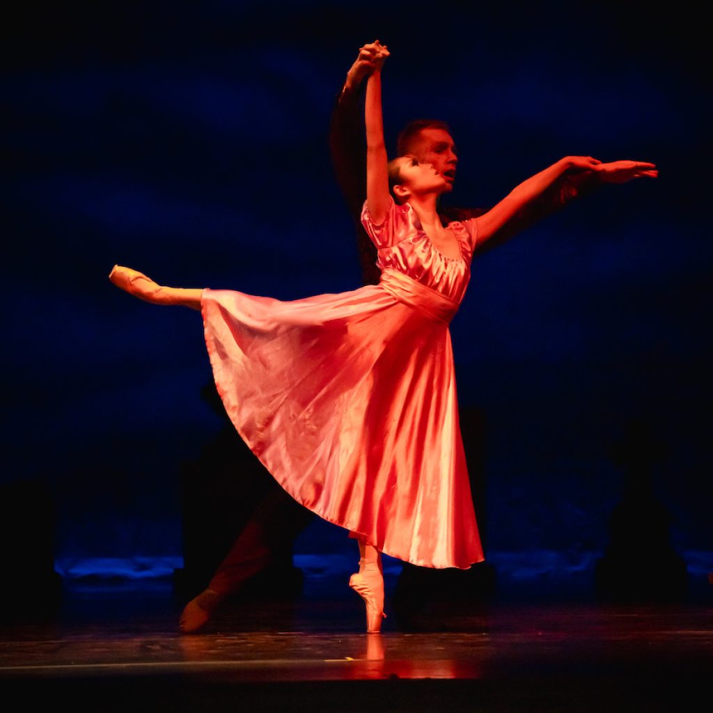 Natsuho Noguchi in Canyon Concert Ballet's 'Dracula'. Photo by Seth Pickett.