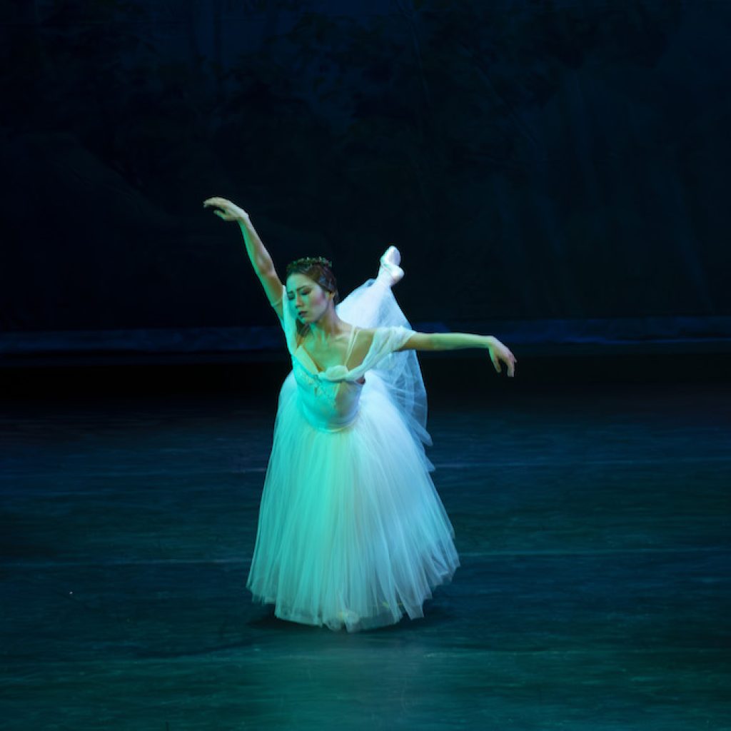 Natsuho Noguchi in Canyon Concert Ballet's 'Giselle'. Photo by Emily Bergum.