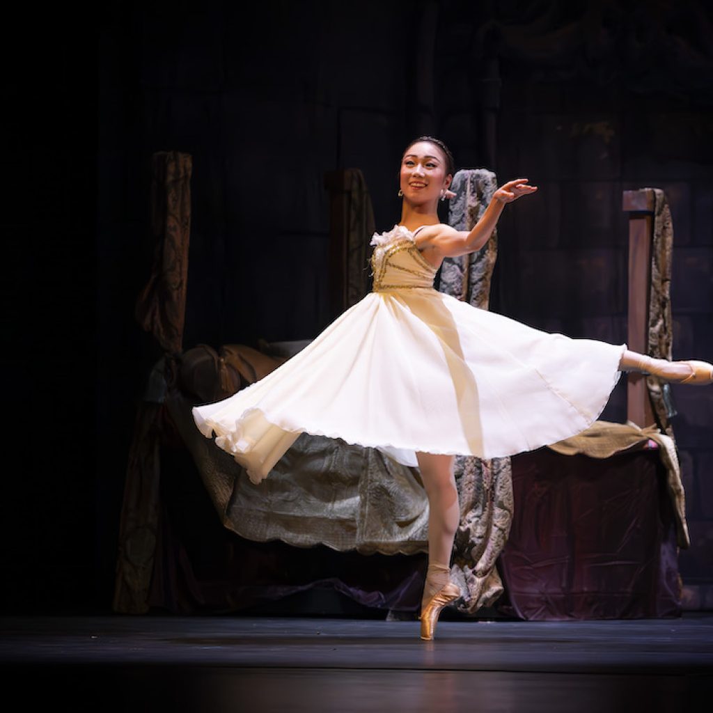 Natsuho Noguchi in Canyon Concert Ballet's 'Romeo and Juliet'. Photo by Mike Barry.