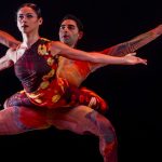 Itzkan Barbosa and Jonathan Montepara in Noelle Kayser’s 'Scales on the Wings of a Butterfly'. Photo by Scott Serio for BalletX.