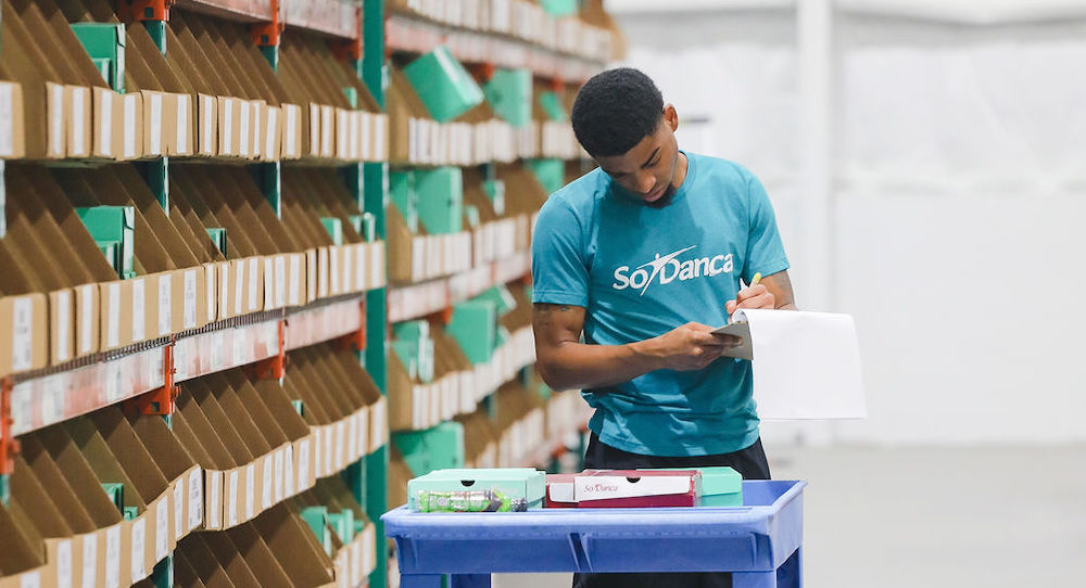 Só Dança's new warehouse in Moultrie, GA. Photo courtesy of Só Dança.
